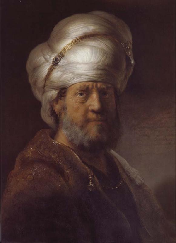 REMBRANDT Harmenszoon van Rijn An Oriental